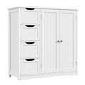 Armoire de Rangement de Salle de Bain avec Tiroirs et Étagère