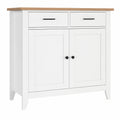 Buffet de Cuisine avec Rangements Tiroirs et Portes