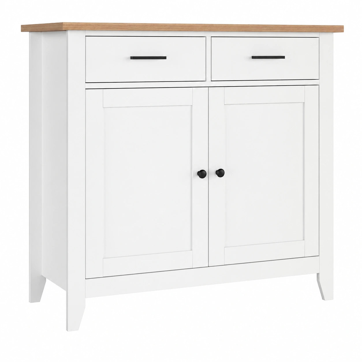 Buffet de Cuisine avec Rangements Tiroirs et Portes