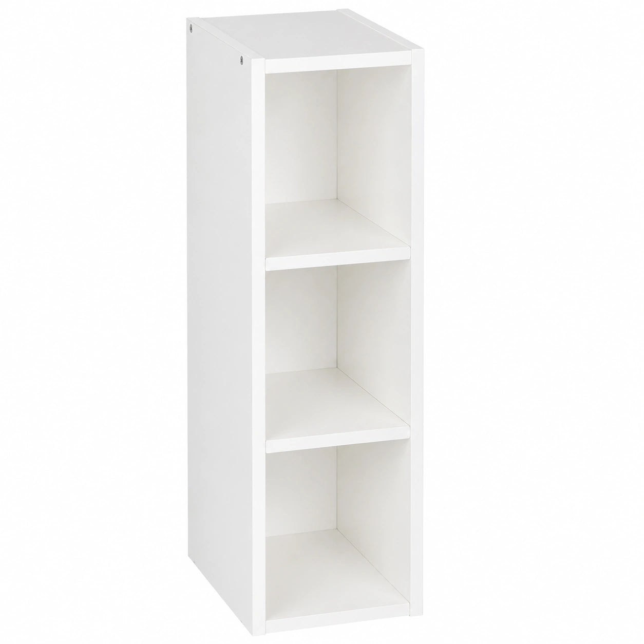Étagère sur Pied en Bois Blanc pour Chambre d'Enfant