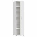 Armoire étroite multifonction avec étagères pour maison