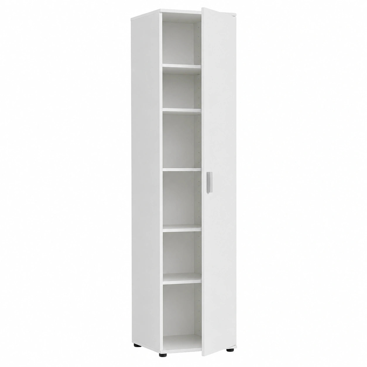 Armoire étroite multifonction avec étagères pour maison