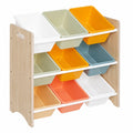 Meuble de Rangement Enfant Multicolore 60x64cm