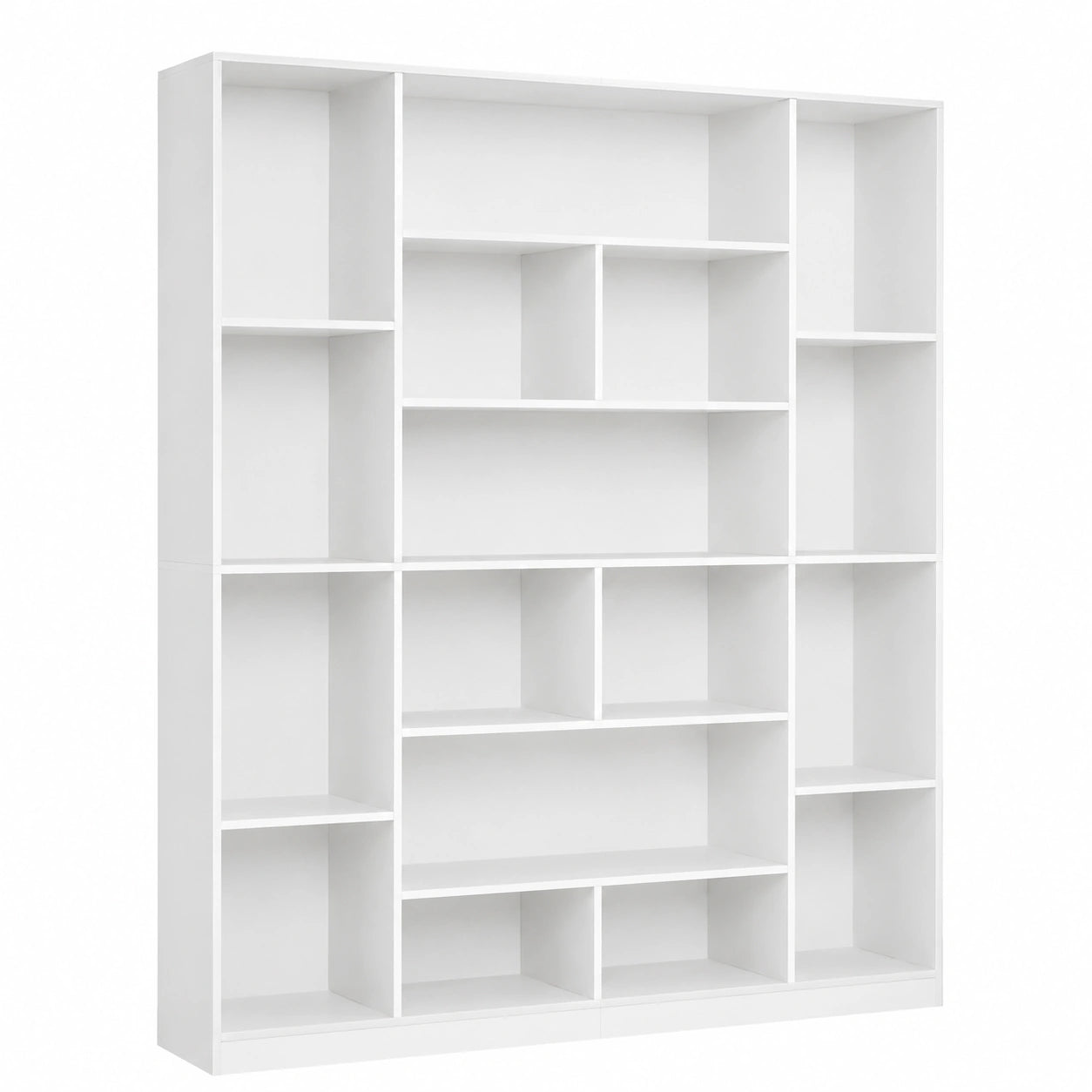 Grande étagère de rangement ouverte à 17 niveaux pour divers espaces